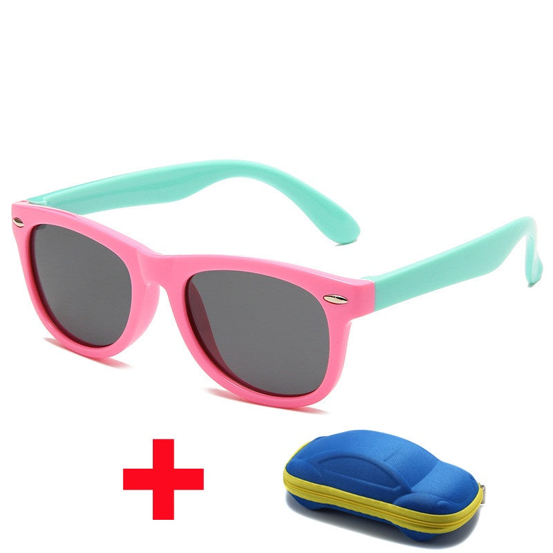 Óculos de Sol Infantil UV Flexível - RAZZETO + Brinde Case