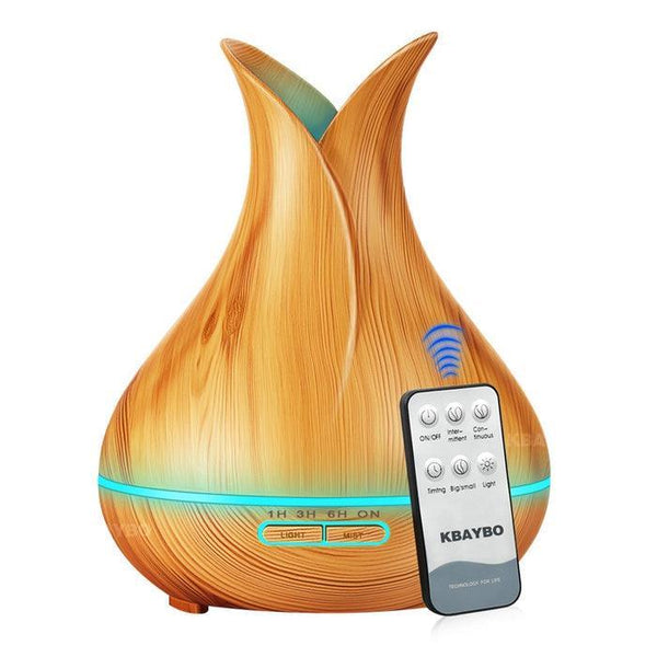 Midificador de Ar USB Madeira & Difusor De Óleo Essencial - Casa e Inovação